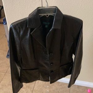 Leather jack